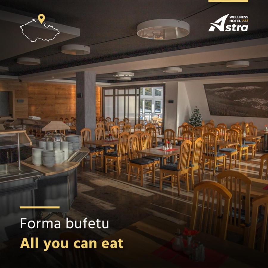 Wellness Hotel Astra Špindlerŭv Mlýn 外观 照片